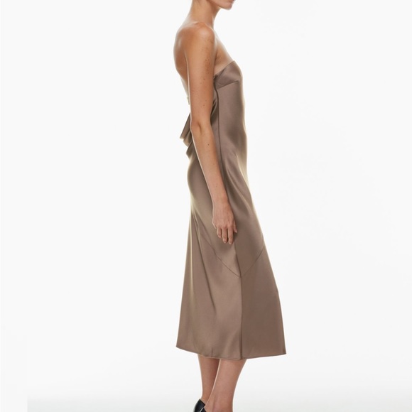 Ten by Babaton Aritzia Inquire Satin Dress - Picture 3 of 9